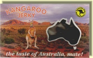 kangaroo jerky in gift box